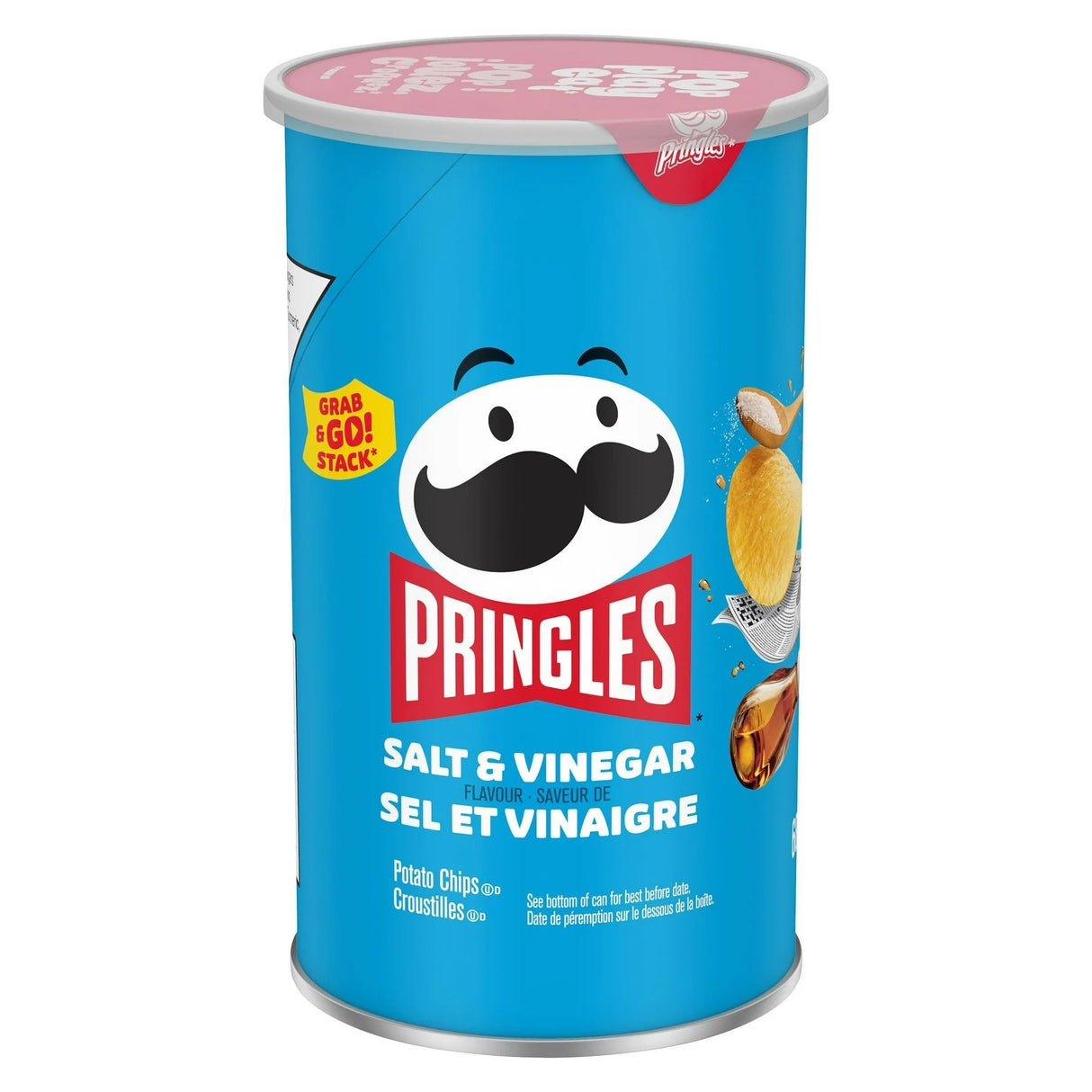 Pringles Grab & Go! Salt & Vinegar Flavour - Valley Direct Foods - All - Quick Bite - Snack
