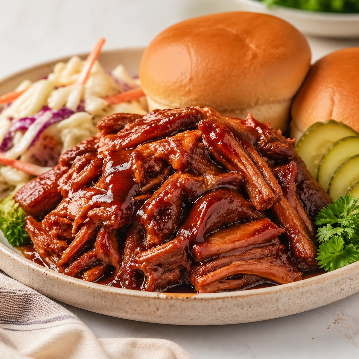 Pulled Pork In Sauce - 4 x 1.13 kg - Valley Direct Foods - All - Pork - Prepared