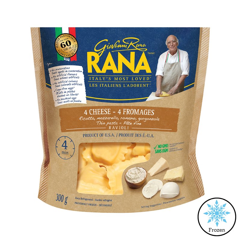 Rana 4 Cheese Ravioli - 300gm - Valley Direct Foods - All - Frozen - Pasta