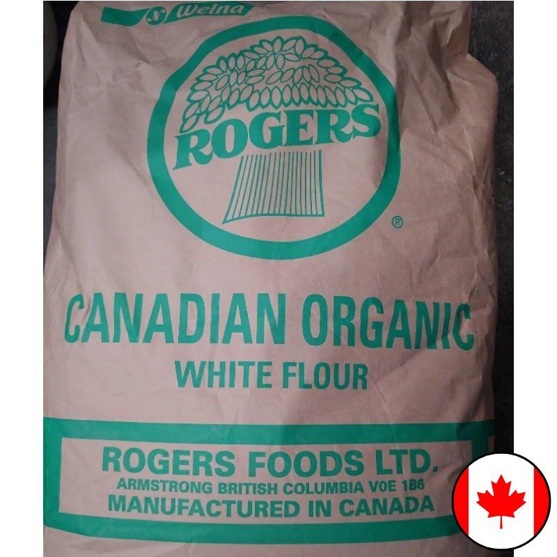 Rogers Canadian Organic White Flour 20kg Bag - Valley Direct Foods - Baking - Canadian - Local
