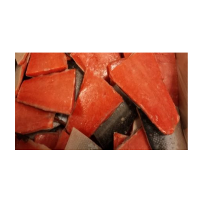 Salmon, Sockeye Tail Portions, 4 oz - 10 LB Case