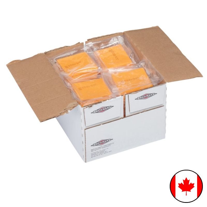 Sliced Mild Cheddar - 24 pk - Valley Direct Foods - All - Canadian - Cheddar