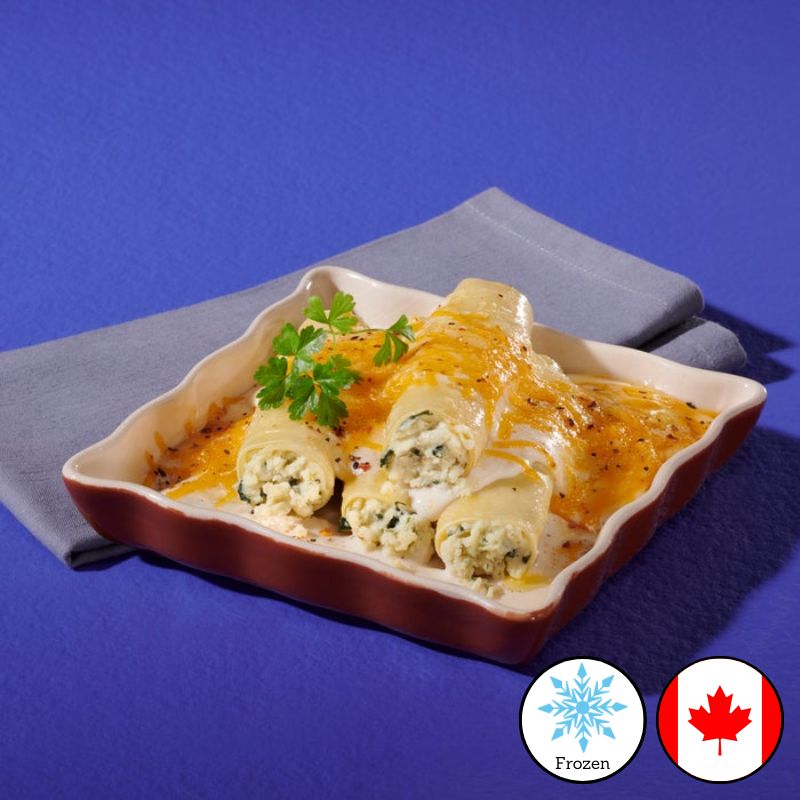 Spinach & Cheese Manicotti - Valley Direct Foods - All - Pasta - Prepared Food