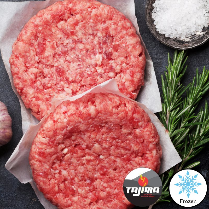 Tajima Wagyu Patties - 6oz x 36 - Valley Direct Foods - All - BBQ - Burgers