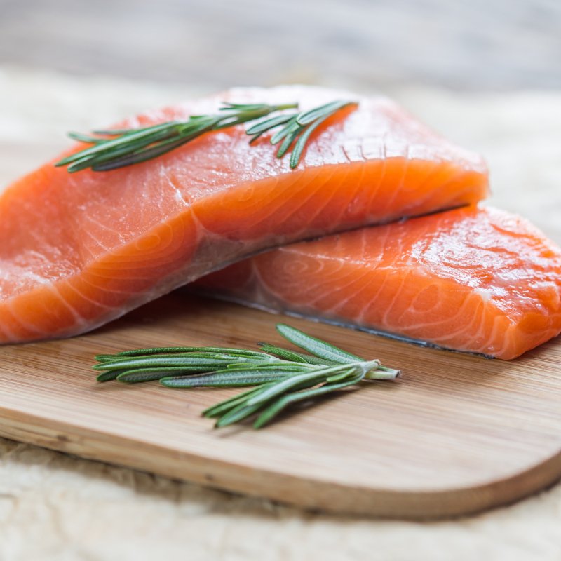 Atlantic Salmon 4oz portions - 10lb box - Valley Direct Foods - All - Frozen - Salmon