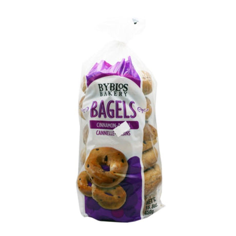 BAGEL CINNAMON/RAISIN 12 x 400 GM - Valley Direct Foods - All - Bagel - Bakery