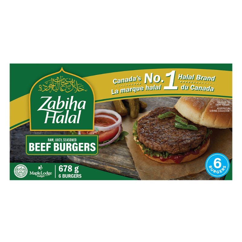 Beef Burgers Halal - 678gm - Valley Direct Foods - All - BBQ - Beef