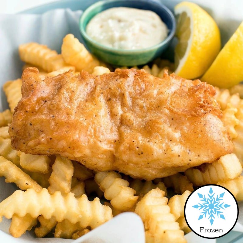 Cod Battered 3 oz (85gm) - 10lb case - Valley Direct Foods - All - Cod - Fish