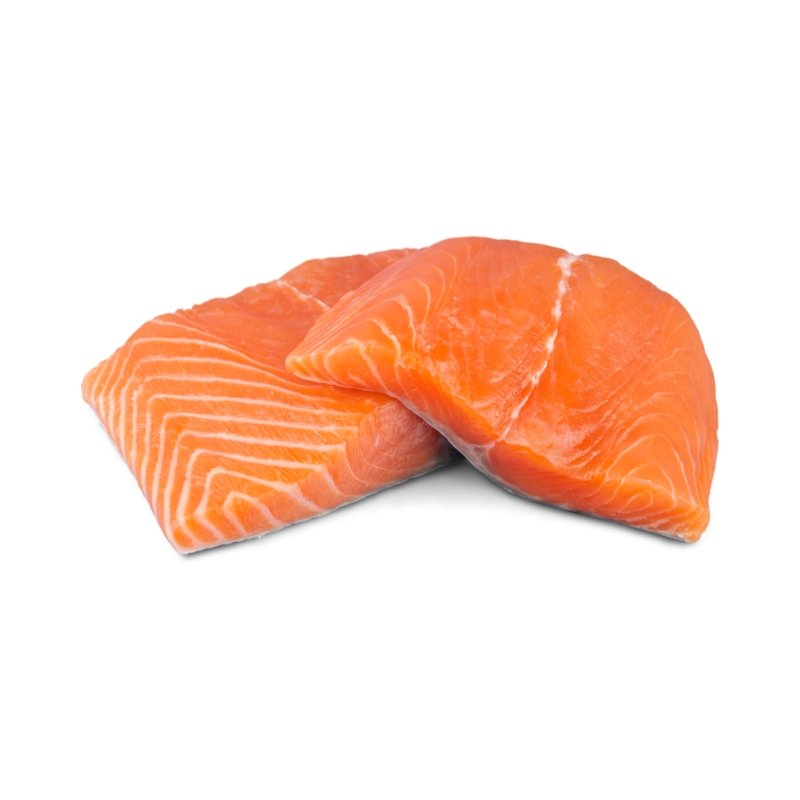 Coho Salmon Portions Skin on 6 oz - WILD - Valley Direct Foods - All - Fish - Frozen