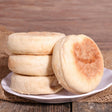 English Muffin - Plain Half Dozen - Valley Direct Foods - -