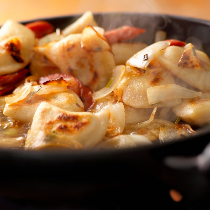 Flavors Kitchen Perogies - Cheesy Dill 700gm - Valley Direct Foods - All - Canadian - Frozen
