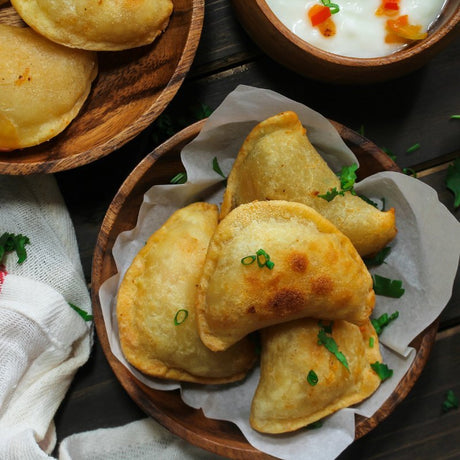 Flavors Kitchen Perogies - Vegan Truffled Mushroom 700gm - Valley Direct Foods - All - Canadian - Frozen