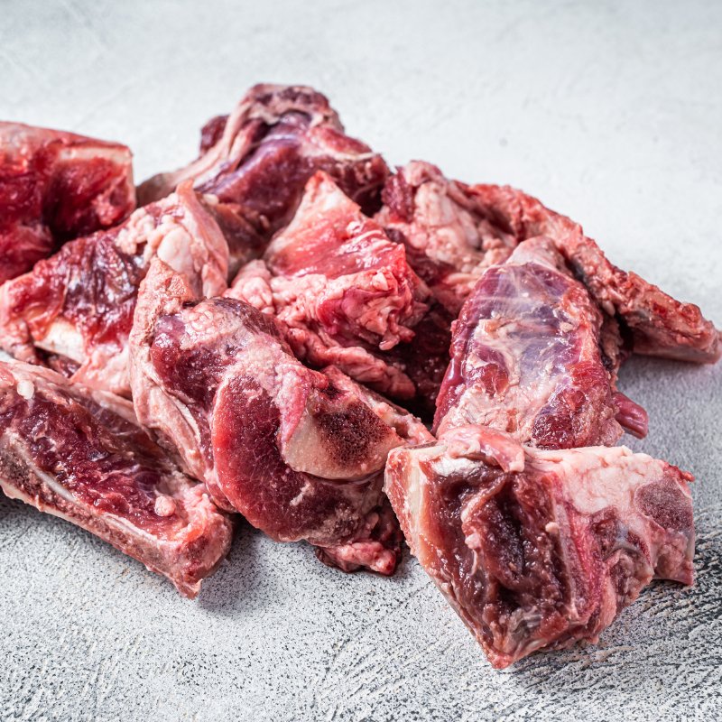 Goat Cubes Skinless Bone In 2.5kg - Valley Direct Foods - All - catchweight - Frozen