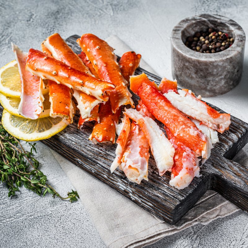 Golden King Crab Legs 14/17 Count - 20lbs - Valley Direct Foods - -