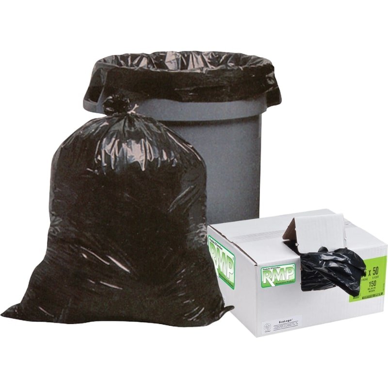 Industrial X-Strong Garbage Bags, 35 x 50 Black - 100CS – Valley Direct ...