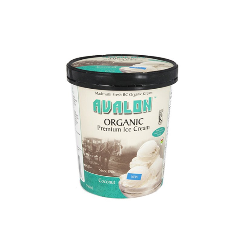 Organic Coconut Ice Cream - Valley Direct Foods - All - Canadian - Dairy