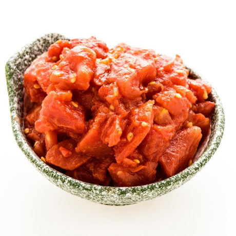 Prima Terra Diced Tomatoes 2.84 L - 100oz pouch pack - Valley Direct Foods - -