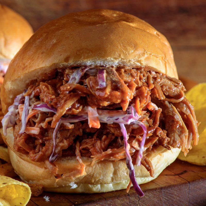 Pulled Pork with Chipotle BBQ Sauce 1.13kg - Valley Direct Foods - All - Frozen - Pork