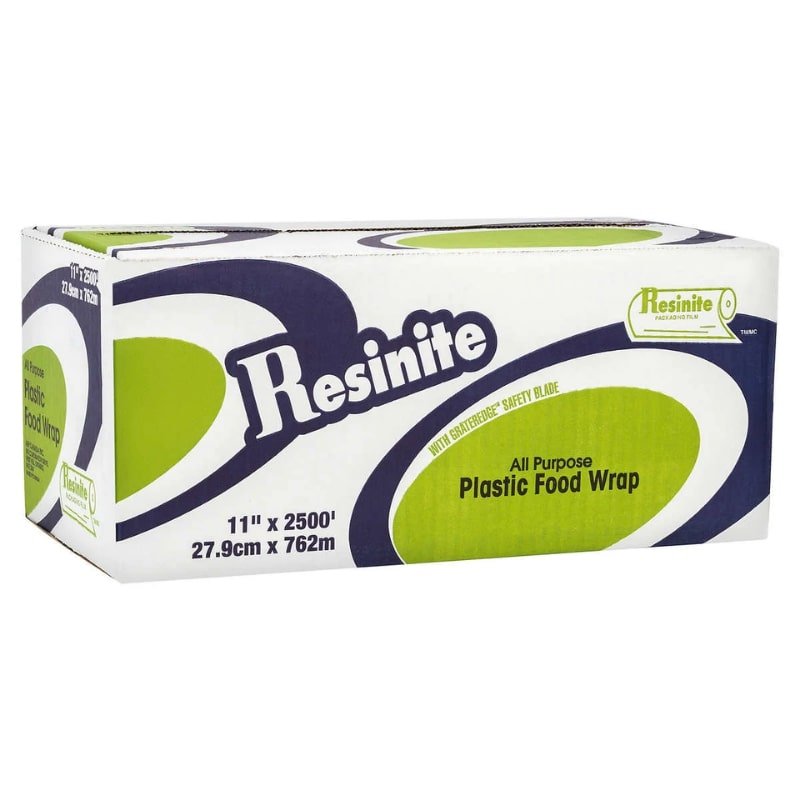 Resinite 11 in. x 2,500 ft. All Purpose Commercial Plastic Food Wrap - Valley Direct Foods - All - Food Storage - Kitchen