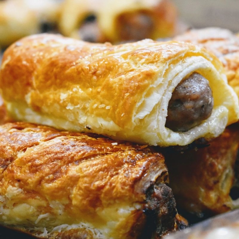 Sausage Roll Spicy Beef 12 pack - Valley Direct Foods - -