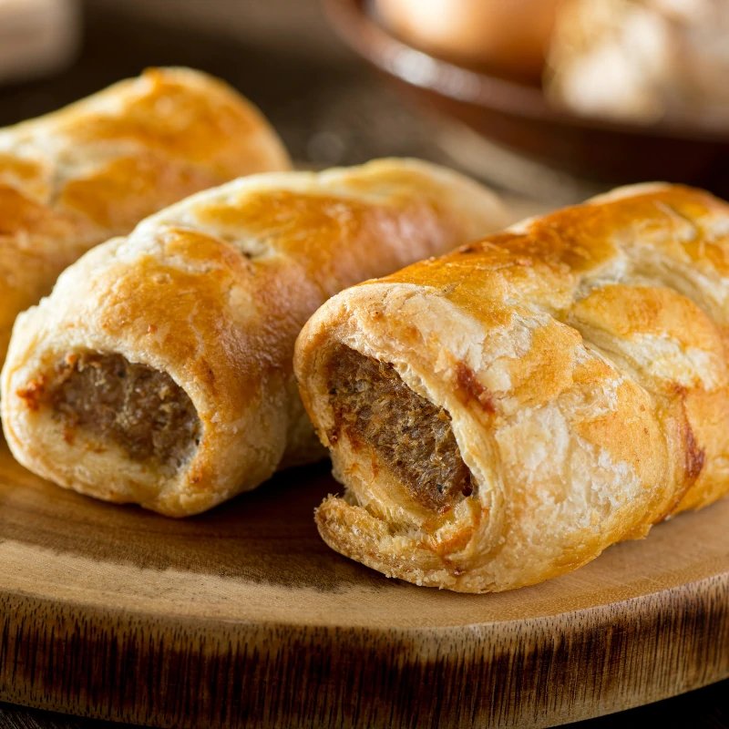 Valley Direct Sausage Roll Country Style - 100 gm -10 Pack - Valley Direct Foods - -