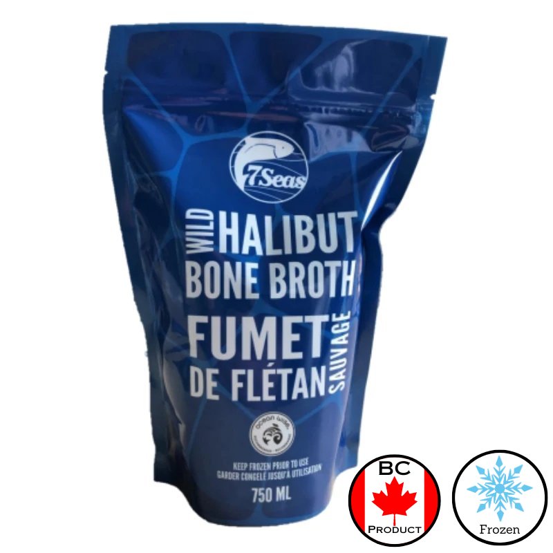 Wild Halibut Bone Broth - Valley Direct Foods - All - Canadian - Frozen